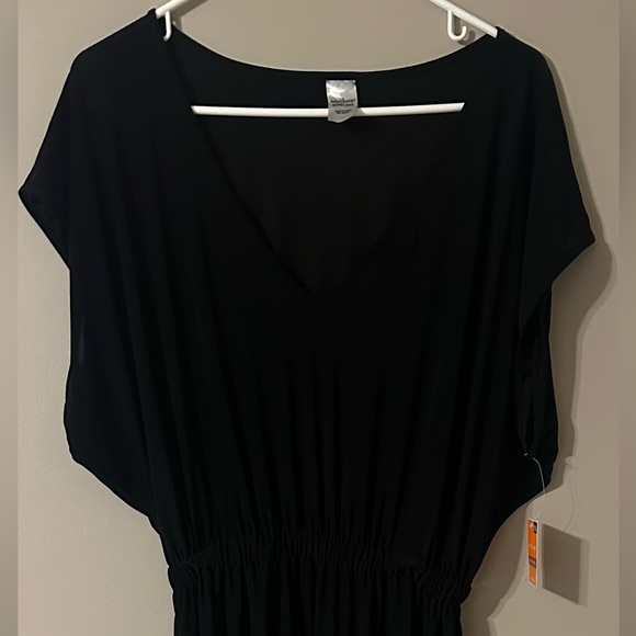 West Loop Size XL Black Maxi Dress - Picture 3 of 7